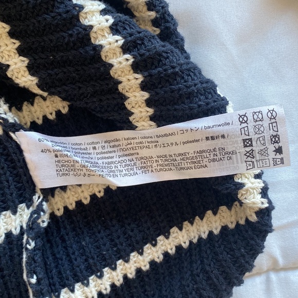 Zara Striped Knit Sweater - Picture 6 of 6